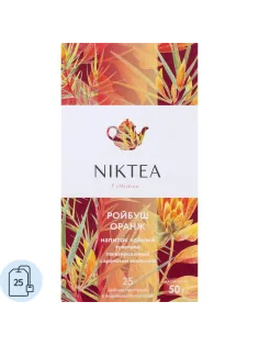 Чай NIKTEA ройбуш оранж, 25 пакx2гр/уп