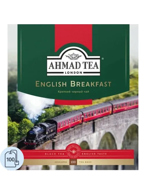 Чай Ahmad English Breakfast черный 100пак/уп 6001-08