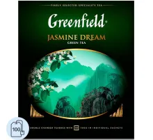 Чай Greenfield Jasmin Dream зеленый,100пак/уп 0586-09