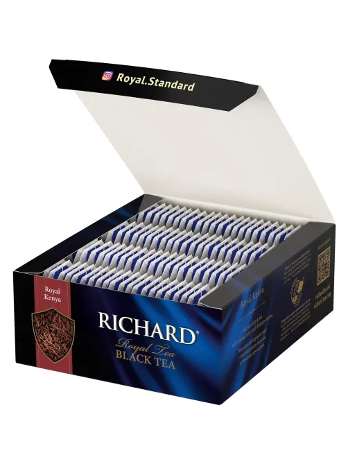 Чай Richard Royal Kenya черный, 100 пакетиков