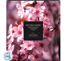 Чай Kioko Gottan Charm с ароматом японской сакуры, чёрный, 100пак