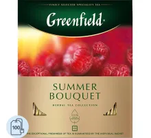 Чай Greenfield Summer Bouquet фруктов.фольгир. 100 пак/уп 0878-09