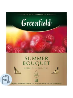 Чай Greenfield Summer Bouquet фруктов.фольгир. 100 пак/уп 0878-09