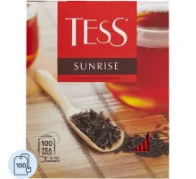 Чай TESS Санрайз черный 100 пак/уп