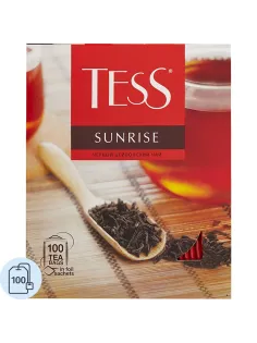 Чай TESS Санрайз черный 100 пак/уп