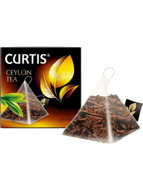 Чай Curtis Ceylon Tea черный среднелистов, 300 пирамидок/уп, в гофрокоробе