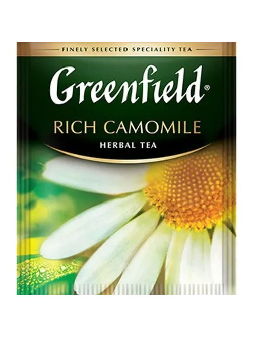 Чай Greenfield Rich Camomile травяной фольгир.25пак/уп 0432-10