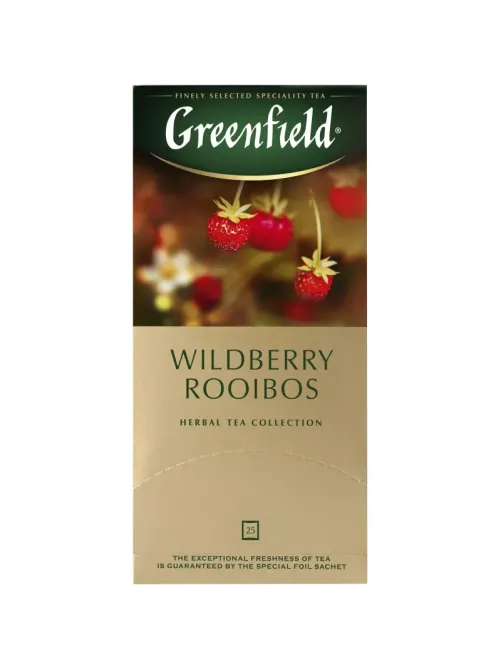 Чай Greenfield Wildberry Rooibos трав, 25пак,1007979