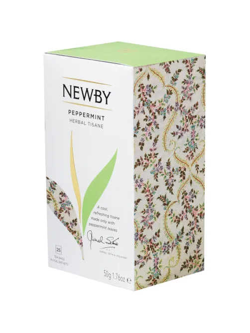 Чай Newby Мята Перечная травяной 25 пакетиков