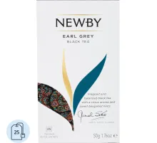 Чай Newby Эрл Грей черный 25 пакетиков