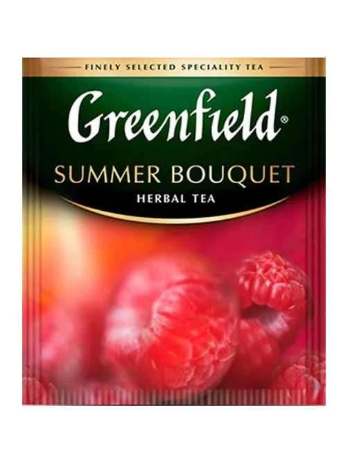 Чай Greenfield Summer Bouquet фруктов.фольгир. 100 пак/уп 0878-09