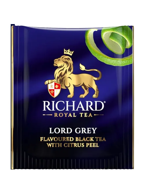 Чай Richard Lord Grey, черный, аромат, 100сашетx2г