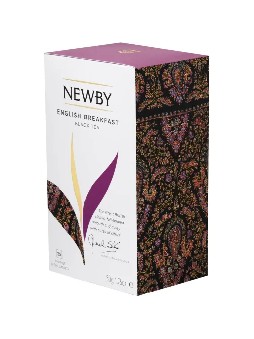 Чай Newby Английский Завтрак черный 25 пакетиков