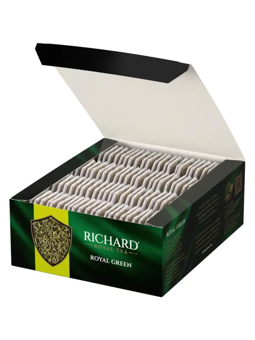 Чай Richard Royal Green зеленый, 100 пакетиков