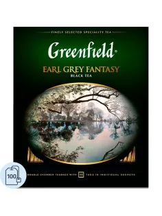Чай Greenfield Earl Grey Fantasy черн.фольгир 100 пак/уп 0584-09