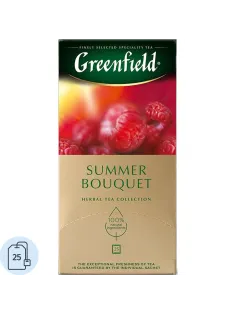 Чай Greenfield Summer Bouquet фруктовый фольгир.25пак/уп 0433-10