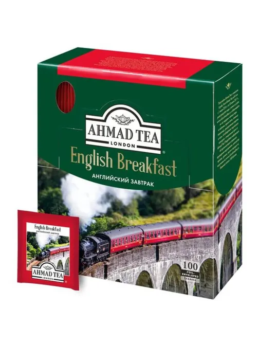 Чай Ahmad English Breakfast черный 100пак/уп 6001-08