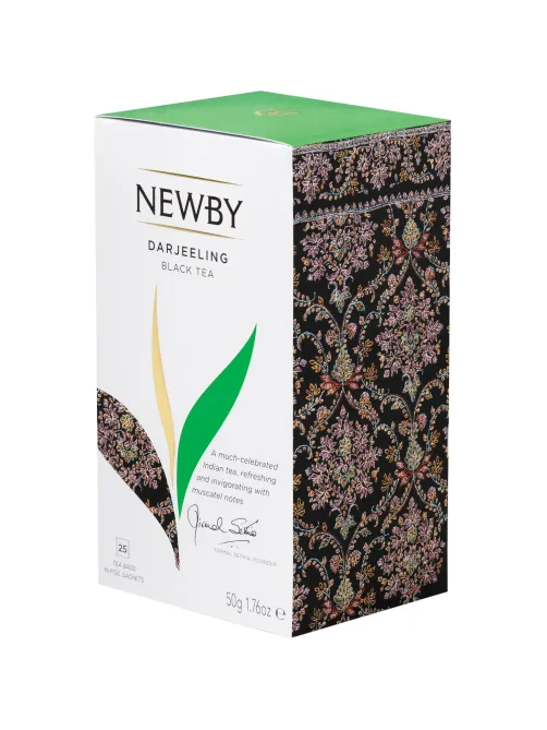 Чай Newby Дарджилинг черный 25 пакетиков