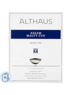 Чай Althaus Pyra Pack Assam Malty Cup, 15пак/уп (TALTHL-P00002)