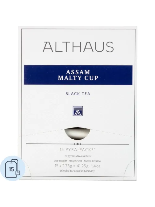 Чай Althaus Pyra Pack Assam Malty Cup, 15пак/уп (TALTHL-P00002)