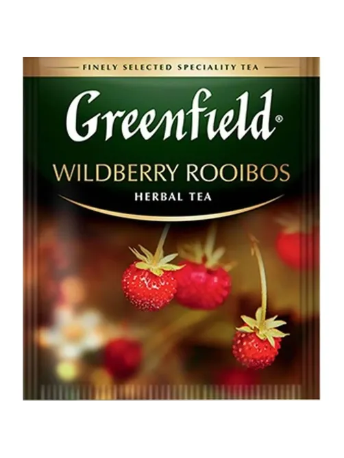 Чай Greenfield Wildberry Rooibos трав, 25пак 1390-10