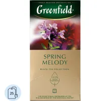 Чай Greenfield Spring Melody черный фольгир.25пак/уп 0525-10