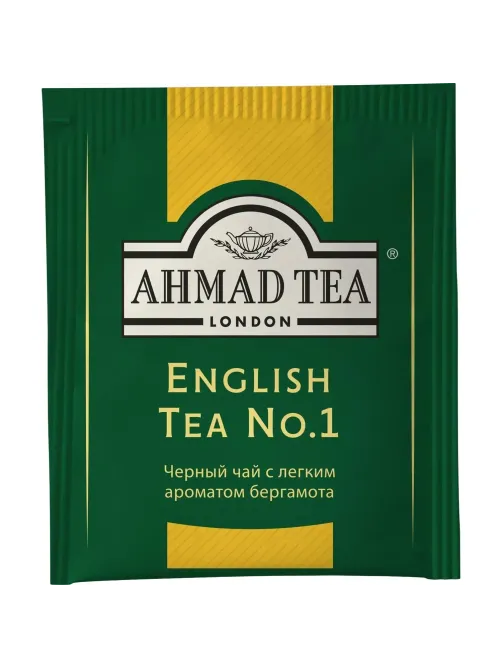 Чай Ahmad English N1 черный 100пак/уп 598-08