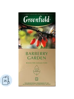Чай Greenfield Barberry garden барбарис и гибискус,25пак/уп 0710-10