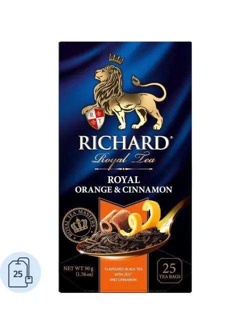 Чай Richard Royal Orange&Cinnamon черный 25 сашет 14143