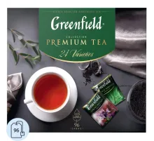 Чай Greenfield Premium Tea Collection 24 сорта, 96пак 1782-08/1970-08