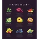 Чай Curtis Colour tea set ассорти 9 вкусов пакет 45 сашет