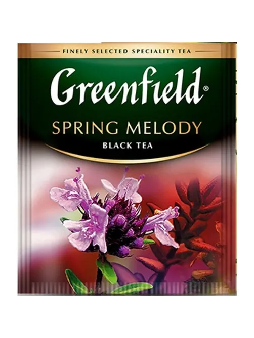 Чай Greenfield Spring Melody черный фольгир.100 пак 1065-09