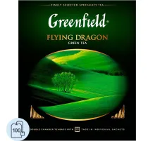 Чай Greenfield Flying Dragon зеленый фольгир.100пак/уп 0585-09