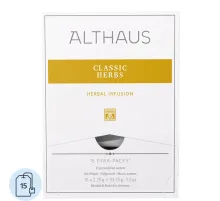 Чай Althaus Classic Herbs травяной, 15пак TALTHL-P00009