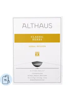 Чай Althaus Classic Herbs травяной, 15пак TALTHL-P00009