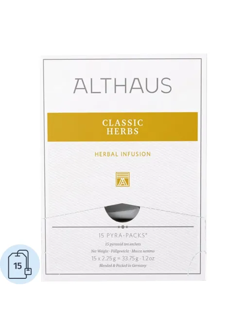 Чай Althaus Classic Herbs травяной, 15пак TALTHL-P00009