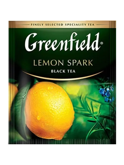 Чай Greenfield Lemon Spark черный фольгир.25пак/уп 0711-10