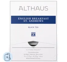 Чай пакетированный Althaus English Breakfast St. Andrews черный , 15x2.75г