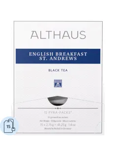 Чай пакетированный Althaus English Breakfast St. Andrews черный , 15x2.75г