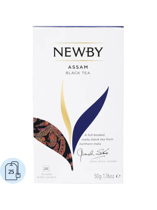Чай Newby Ассам черный 25 пакетиков