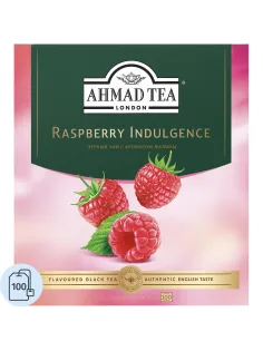 Чай Ahmad Tea Малиновое Лакомство, черный, пакетики в конвертах 100x1,5г/уп