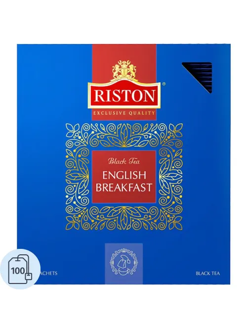 Чай Riston English Breakfast черный, 2гх100пак