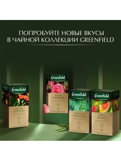 Чай Greenfield Barberry garden барбарис и гибискус,25пак/уп 0710-10