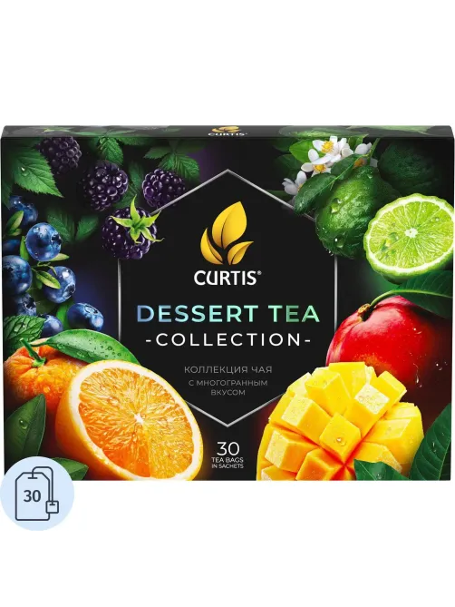 Чай Curtis Dessert Tea Collection ассорти, 30 сашет