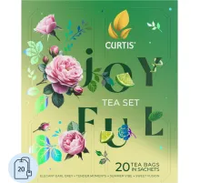 Чай Curtis Joyful Tea Set ассорти 4 вкуса 20 сашет