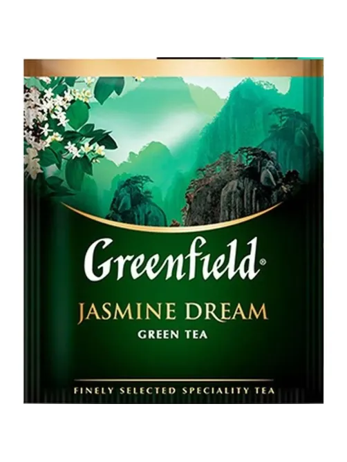 Чай Greenfield Jasmin Dream зеленый,100пак/уп 0586-09