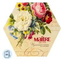 Чай Maitre de  The Цветы  12 вкусов 60 пак./уп