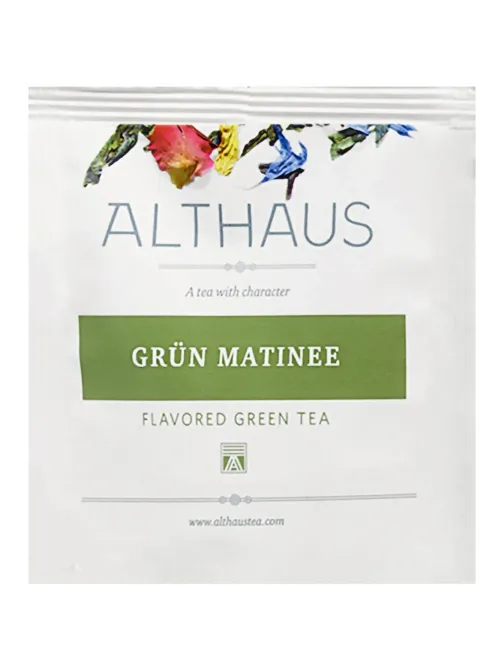 Чай Althaus Grun Matinee Pyra-Pack 15пак х 2,75г TALTHL-L00146