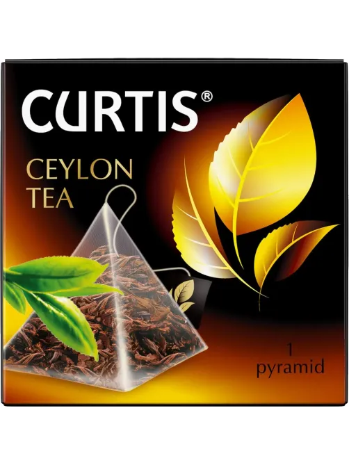 Чай Curtis Ceylon Tea черный среднелистов, 300 пирамидок/уп, в гофрокоробе