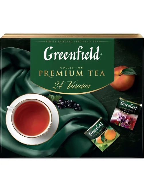 Чай Greenfield Premium Tea Collection 24 сорта, 96пак 1782-08/1970-08